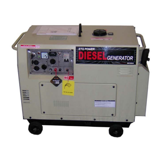 ETQ DG6LN Owner's Manual