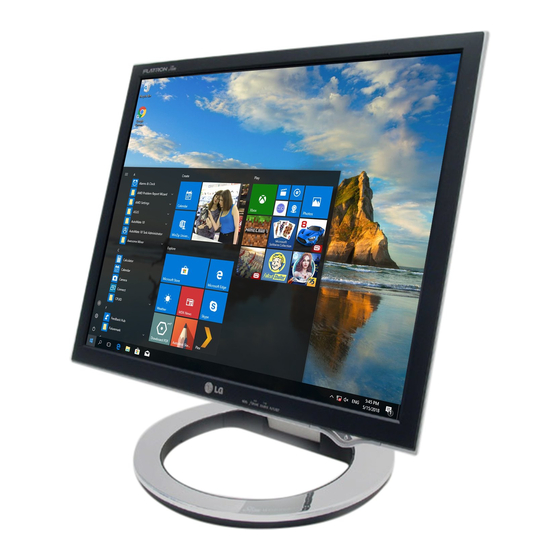 LG FLATRON L1780Q Specifications
