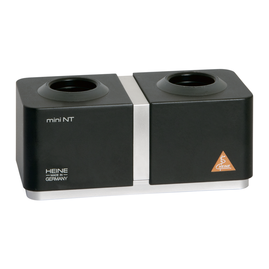 HEINE mini NT Charger Manual