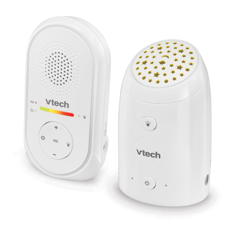 VTech TM8112, TM8112-2 - Digital Audio Baby Monitor Manual