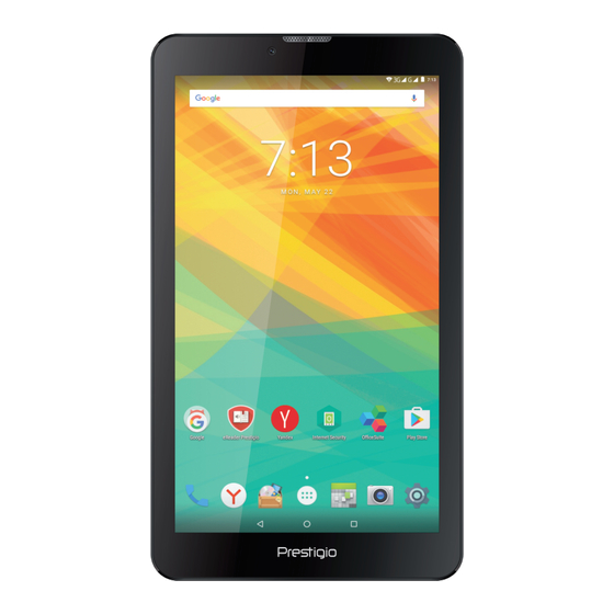 Prestigio GRACE 3157 3G Manuals