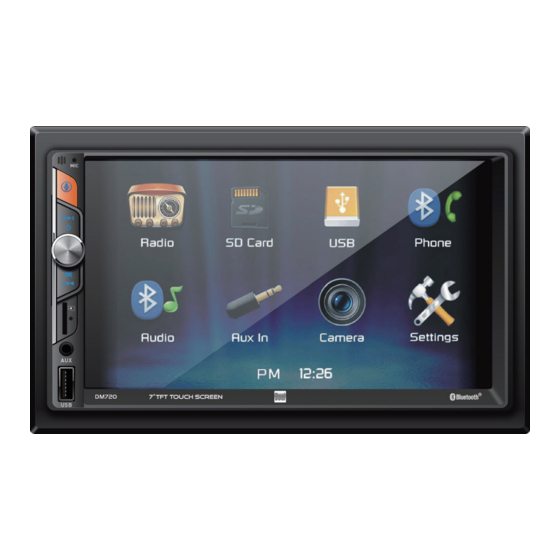 Dual Electronics Corporation DM720 Manuals