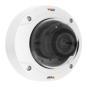 Axis P32 Series User Manual