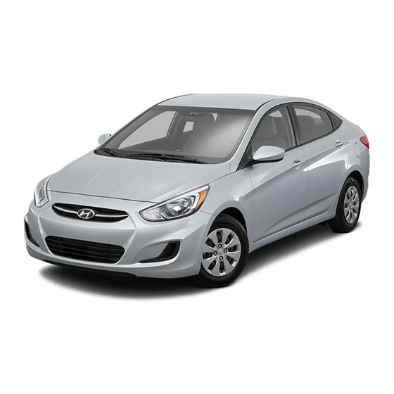 Hyundai Accent 2017 Manual