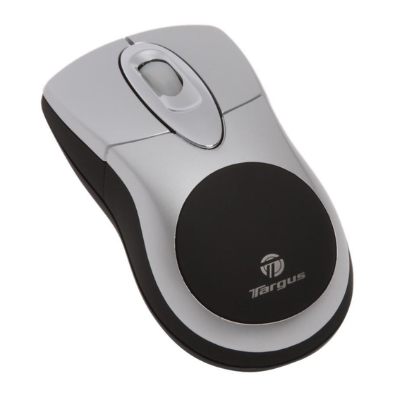 User Manuals: Targus AMW05US Mouse