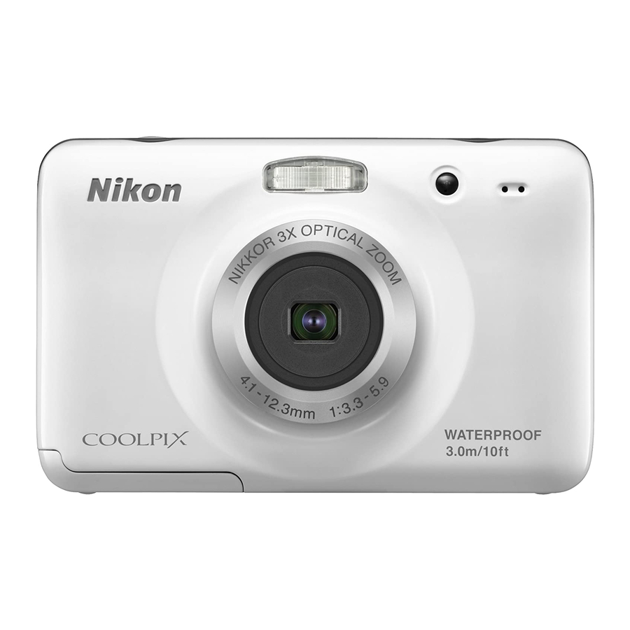 Nikon COOLPIX S30 Manuals