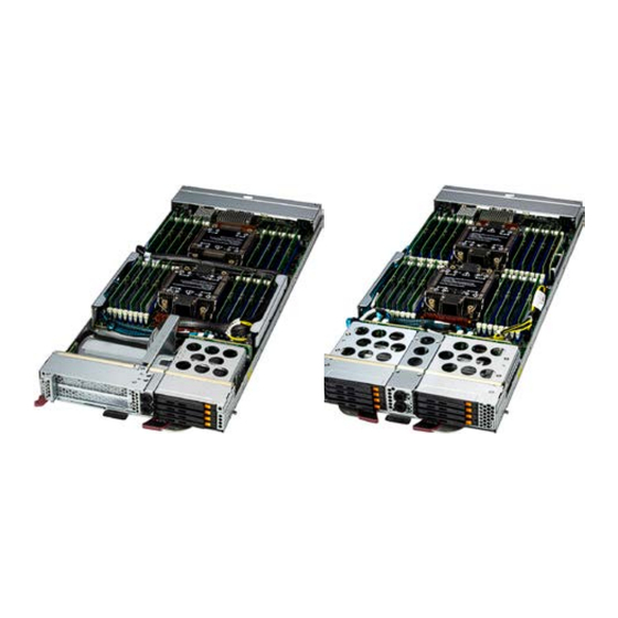 Supermicro SuperBlade SBI-621E-1NE34 User Manual