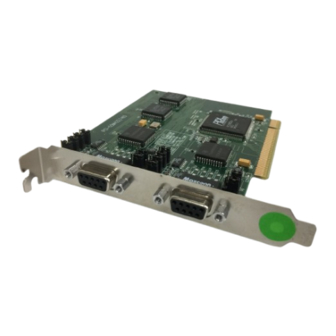 Measurement Computing PCI-COM422/485 Series Manuals