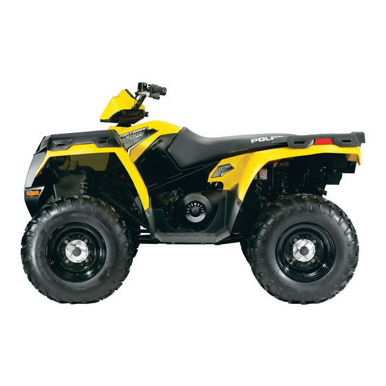 Polaris Sportsman 800 EFI Owner's Manual