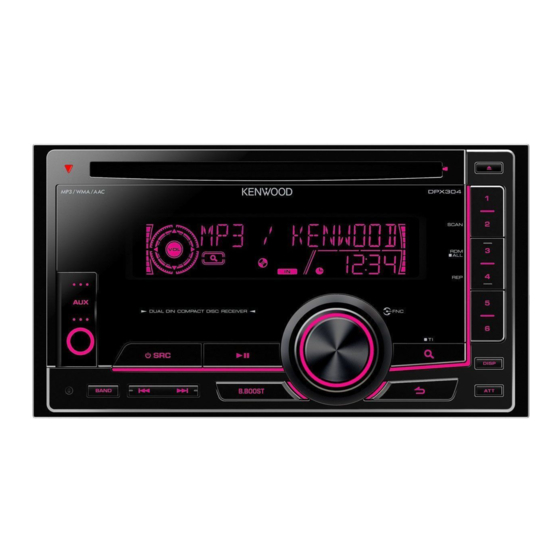 Kenwood DPX-U5120S Service Manual