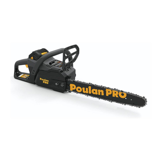 Poulan Pro PPB4014 Instruction Manual