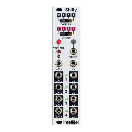 Intellijel Shifty Manual