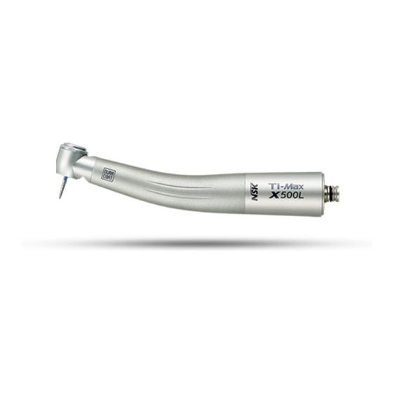NSK Ti-Max X500L Operation Manual
