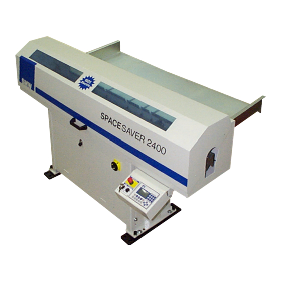 SMW SPACESAVER 2400T Installation, Operation And Maintenance Manual