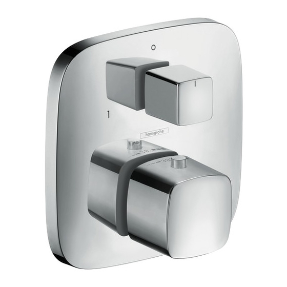 Hans Grohe 15720 Series Manual