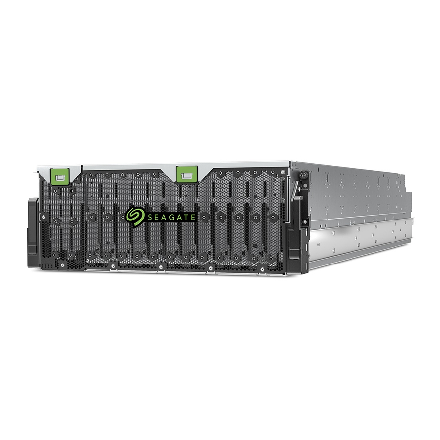 Seagate Exos CORVAULT Quick Configuration Manual