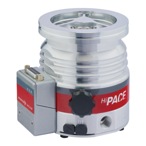 Pfeiffer Vacuum HIPACE 30 NEO Operating Instructions Manual