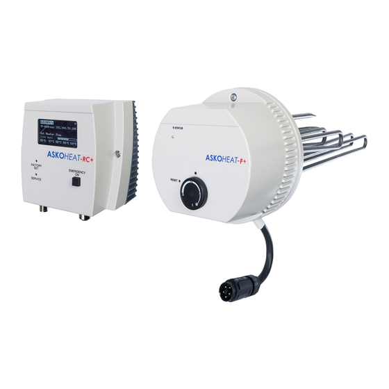 ASKOMA ASKOHEAT-F+ 2.0 Installation, User And Service Manual
