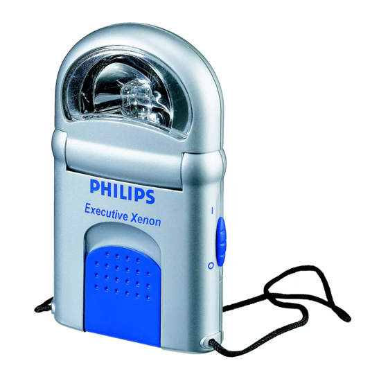 Philips LightLife Executive Xenon SFL3121 Specifications