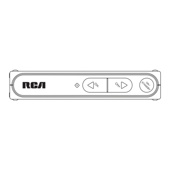 RCA DTA800 Quick Start Manual