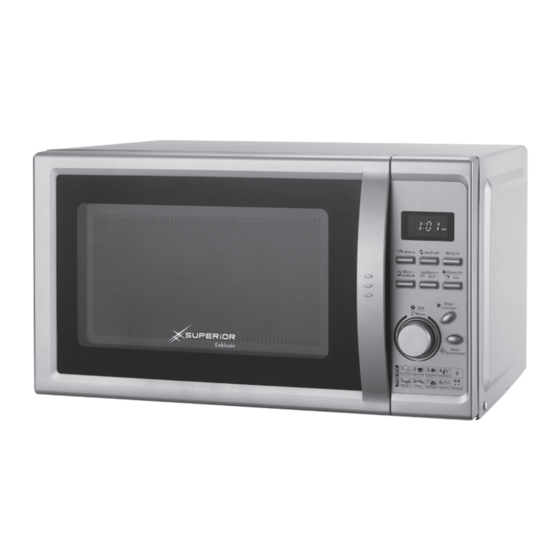 Superior 10002125 Exklusiv Microwave Oven Manuals