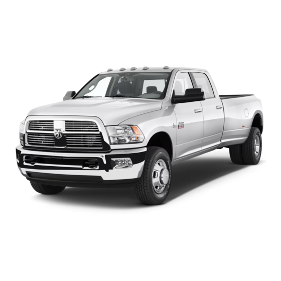 RAM Truck 3500 2011 Owner's Manual