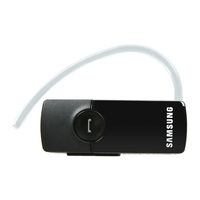 Samsung WEP450 - Headset - Over-the-ear Manual