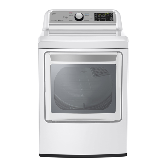 LG DLEX7200 series Owner's Manual