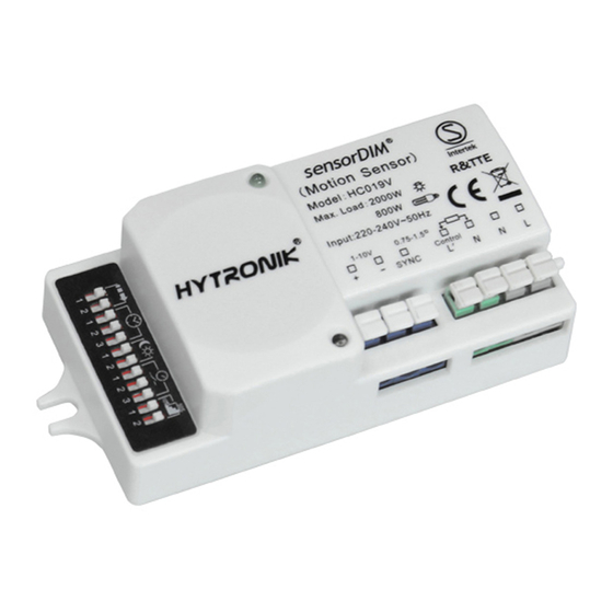 Hytronik HC019V User Manual