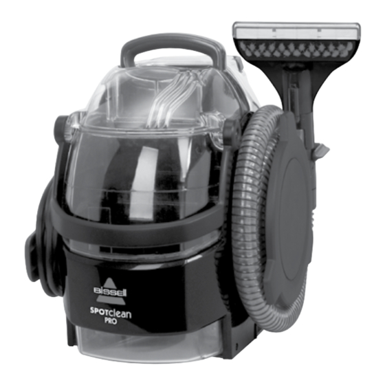 Bissell SPOTCLEAN PROFESSIONAL 3624 Series User Manual