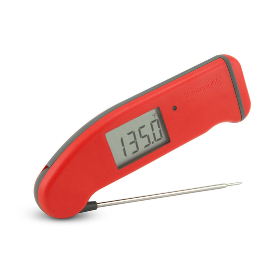 ThermoWorks Thermapen Mk4 Manual