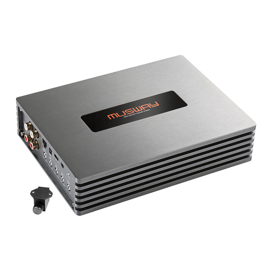Musway MX Series Manual