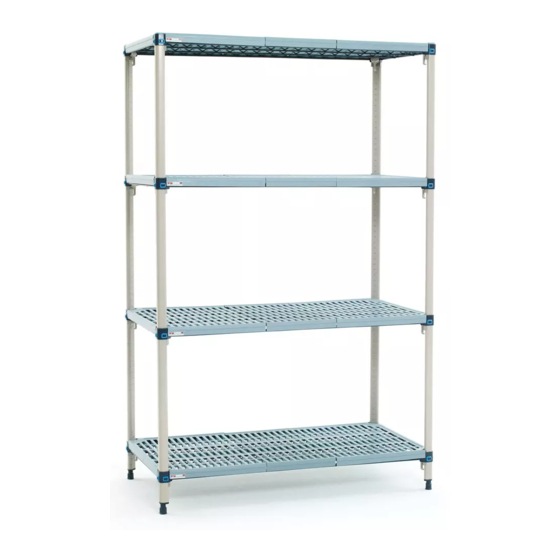 Metro DataVac MetroMaxQ ESD Shelving Assembly Instructions