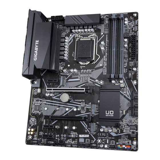 Gigabyte Z490 UD AC Manuals