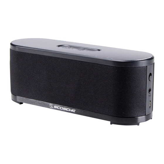 Scosche boomSTREAM BTSPK2 Manual
