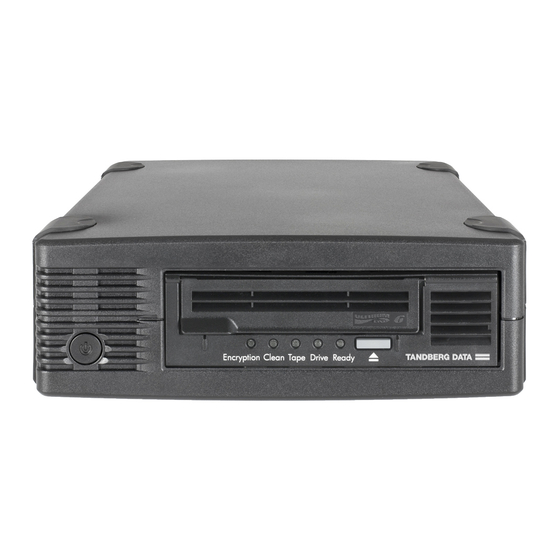 Tandberg Data NEO LTO-7 Quick Start Manual