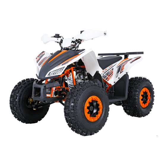 Coleman Powersports AT125EX Assembly Instructions Manual