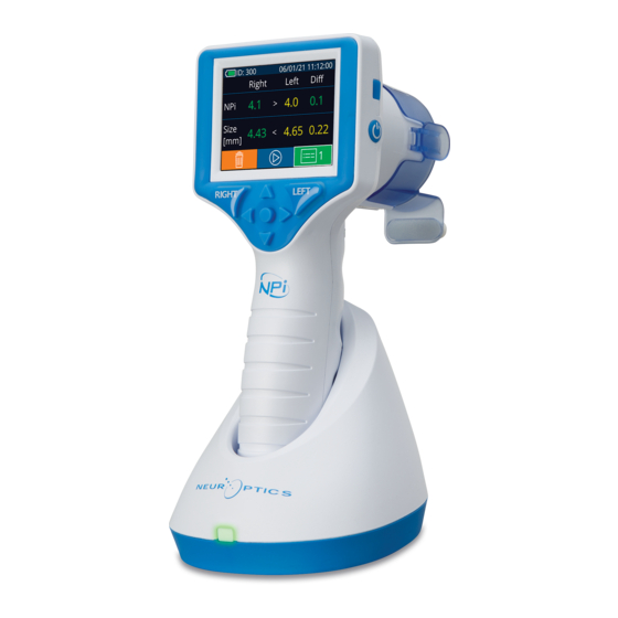 NeurOptics NPi-300 Quick Start Manual