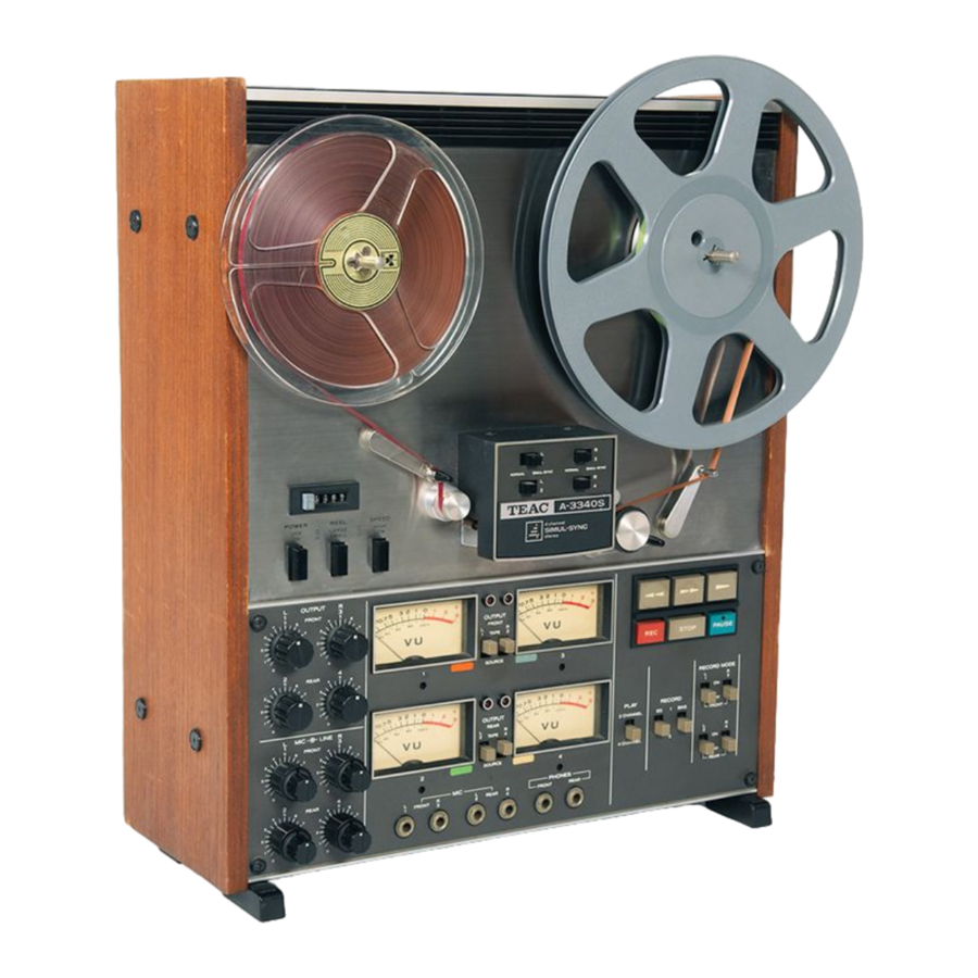 Teac 3340S Manual