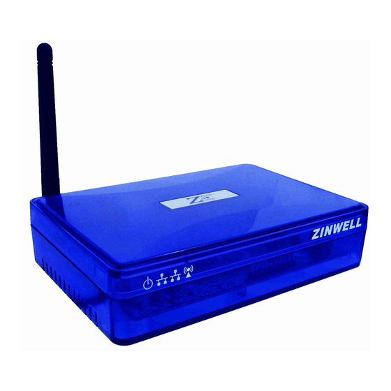 Zinwell ZWA-G880 User Manual