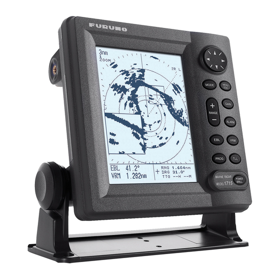 Furuno 1715 User Manual