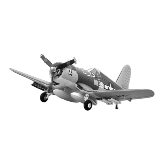 Top R/C Hobby F4U Corsair Operation Manual