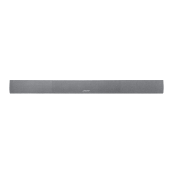 Bose OMNIJEWEL Manual