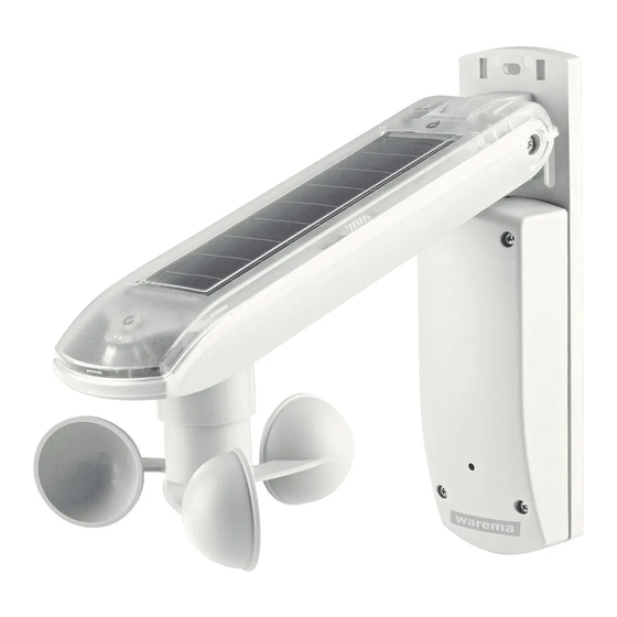 WAREMA EWFS Weather station eco Operating And Installation Instructions