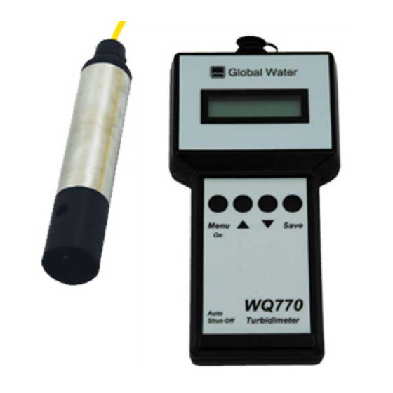 Global Water WQ730 Manual
