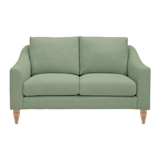 Argos Home AH2 CAMERON 2 SEATER SAGE 9214718 Manual