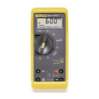 Fluke 79/26 Instruction Sheet