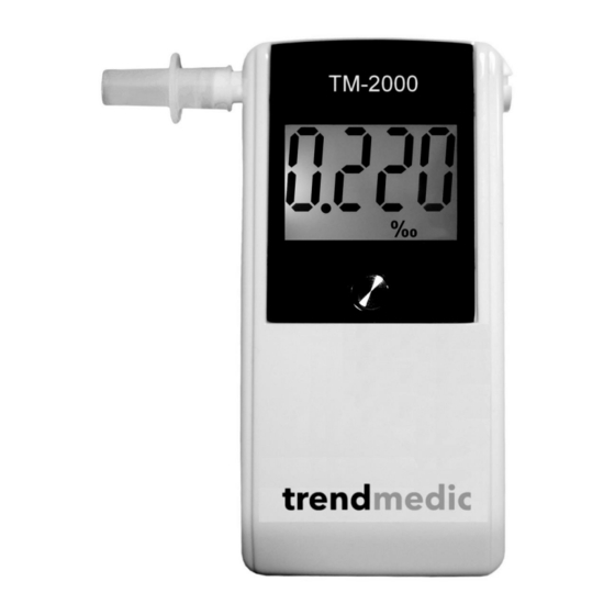 trendmedic TM-2000 Operation Manual