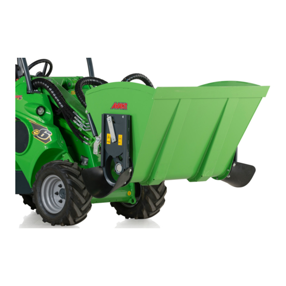 AVANT A435290 Operator's Manual For Attachment