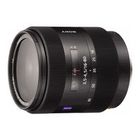 Sony SAL-1680Z Operating Instructions